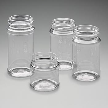 100ml PET Round Mini Jars (100SR43SKW9L16)
